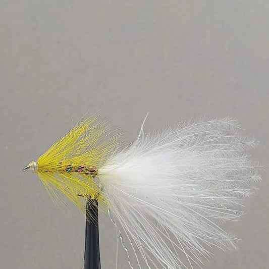 Fly Lures Yellow Dancer Trout Fly FLR30-10 - Emerald Ripple