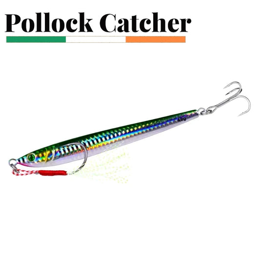 Jig Lures Pollock Catcher 40gr Green PC40G