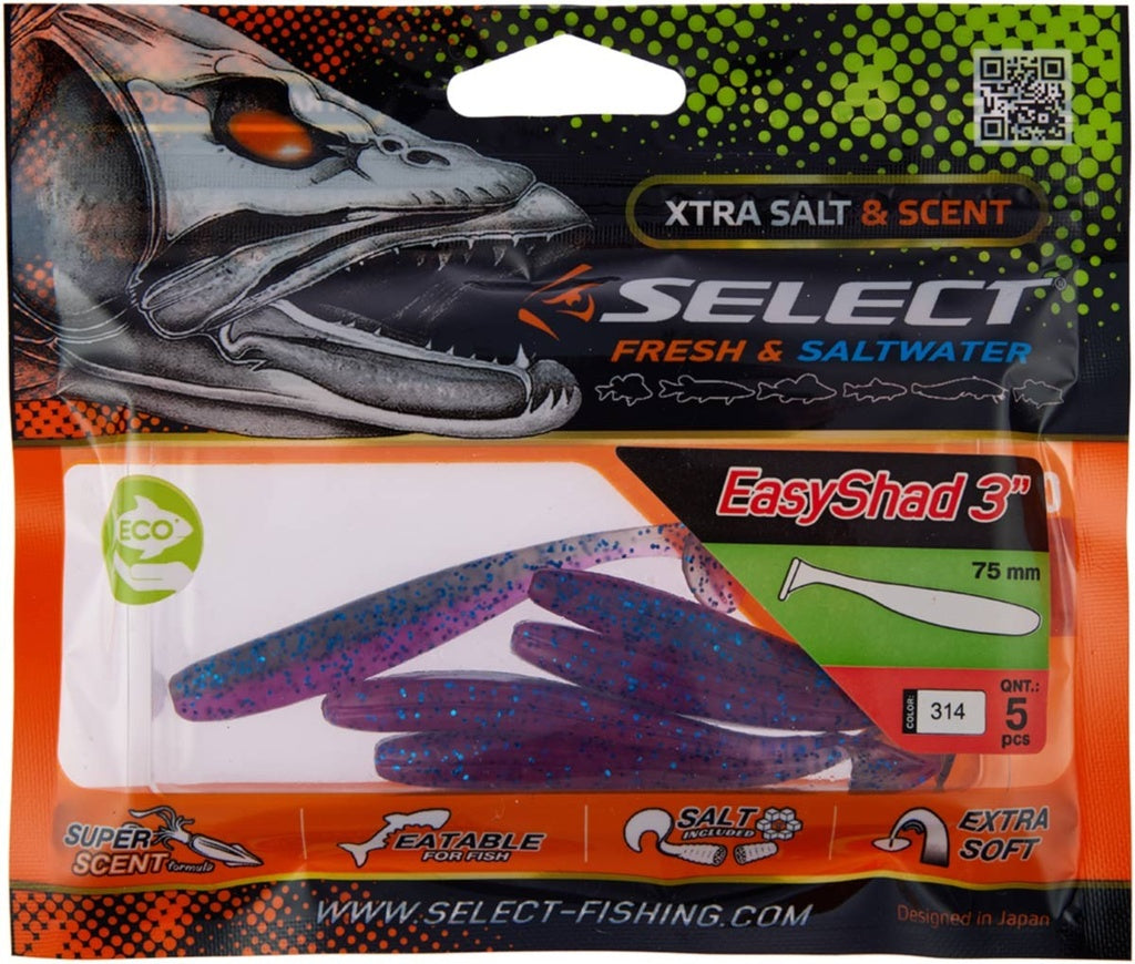 Soft Lure Select Easy Shad #314