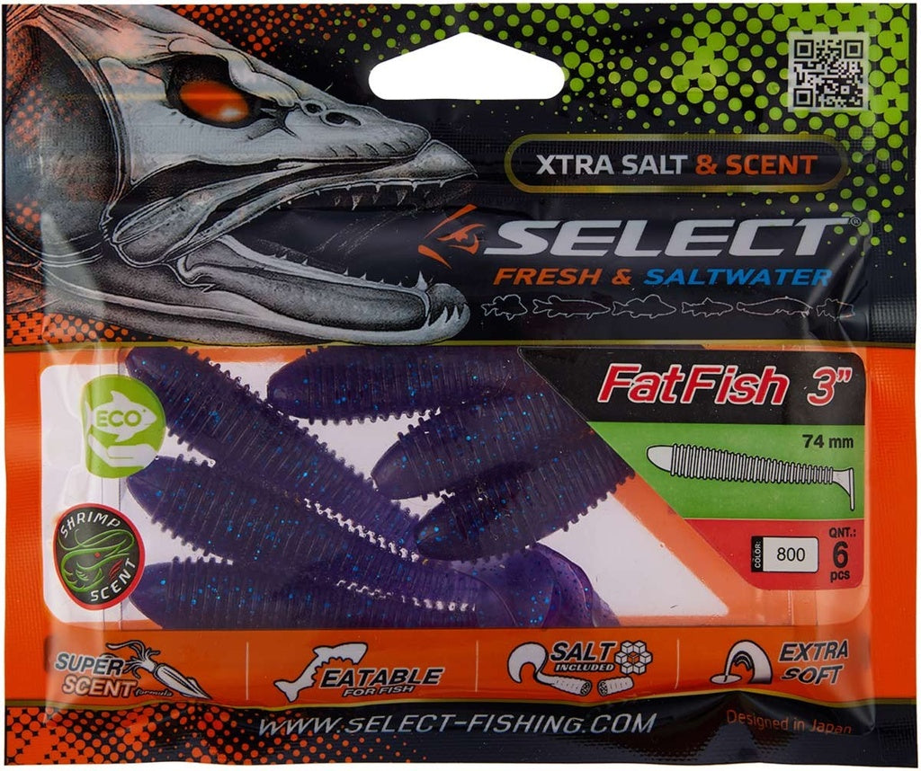 Soft Lure Select FatFish #800
