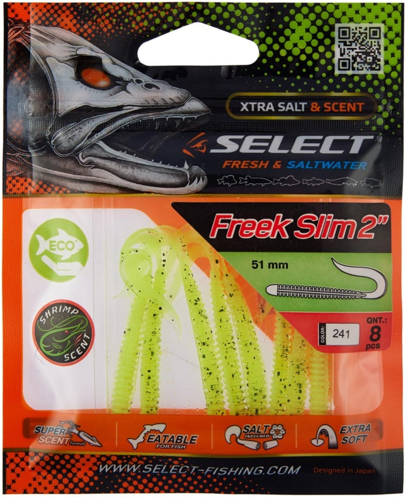 Soft Lure Select Freek Slim #241