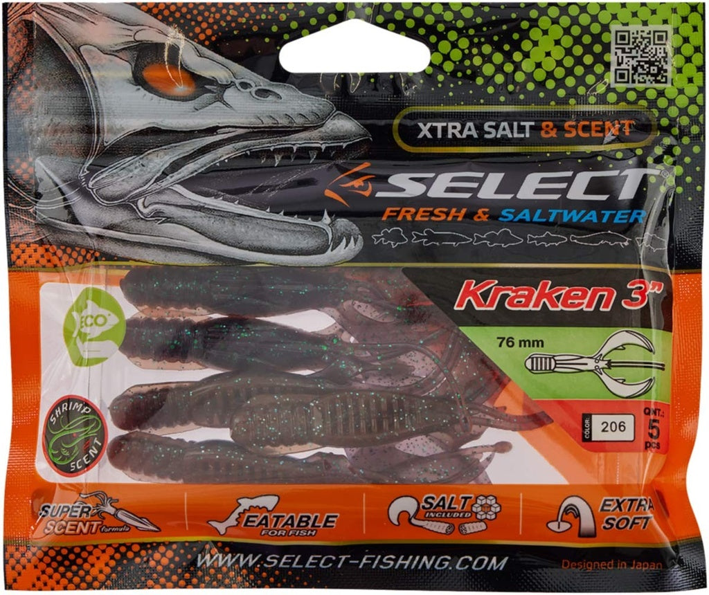 Soft Lure Select Kraken col.206