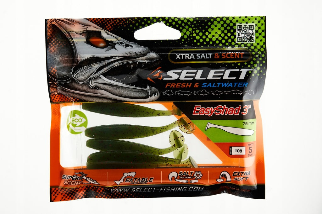 Soft Lure Select Easy Shad col.108