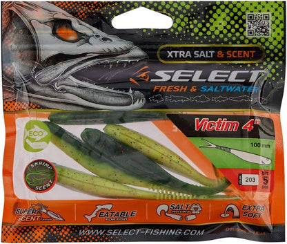 Soft Lure Select Victim V-Tail #203