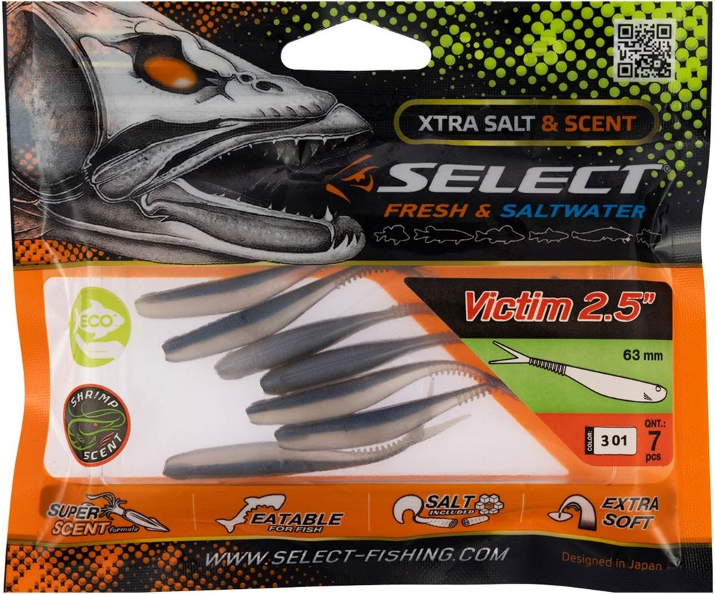 Soft Lure Select Victim V-Tail #301