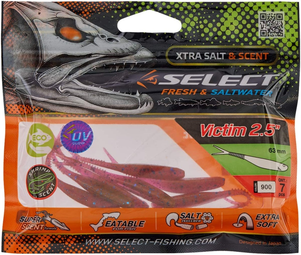 Soft Lure Select Victim V-Tail #900