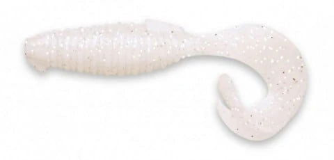 Soft lure Keitech Flapper Grub Sight Flash# 422S - Emerald Ripple