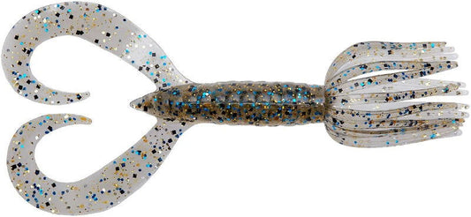 Soft lure Keitech Little Spider Bluegill Flash # 418T - Emerald Ripple