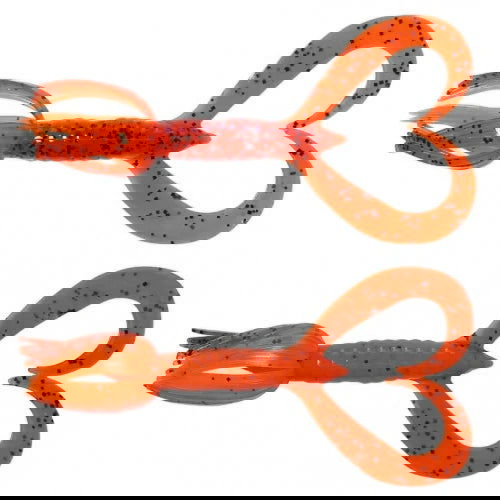 Soft lure Keitech Little Spider Delta Craw # 407T - Emerald Ripple