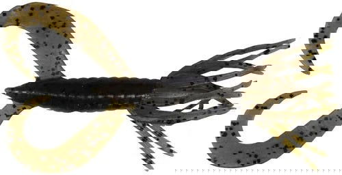 Soft lure Keitech Little Spider Green Pumpkin PP #101S - Emerald Ripple