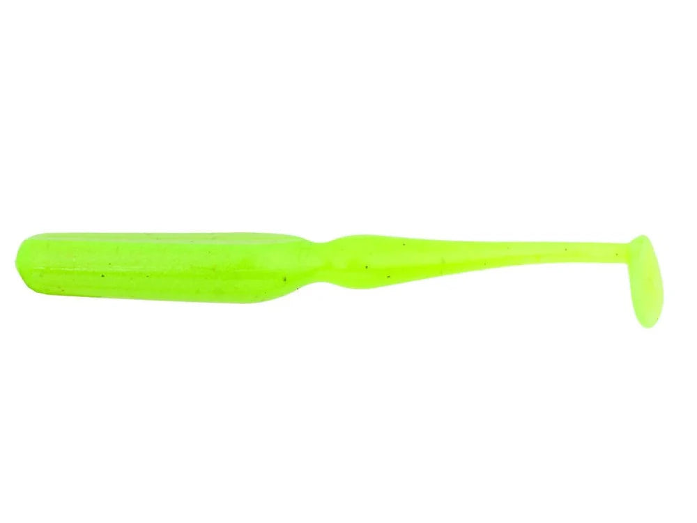 Soft Lure Keitech Swing Bait Clear Chartreuse Glow 026S