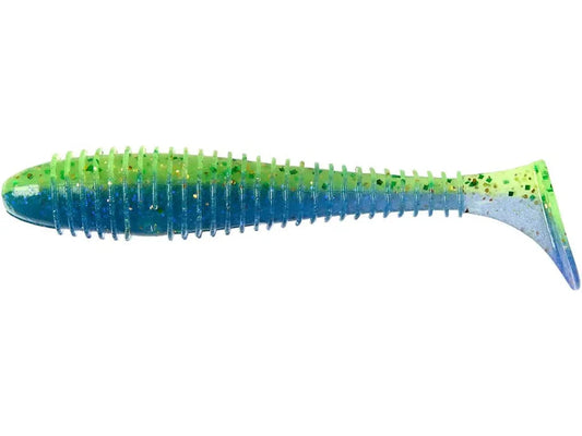 Soft Lure Keitech Swing Impact Fat Midnight Chart Back EA17T