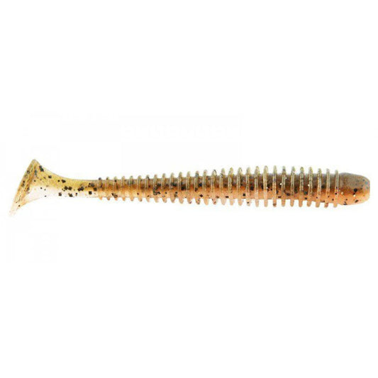 Soft Lure Keitech Swing Impact Green Pumpkin Fire 438T