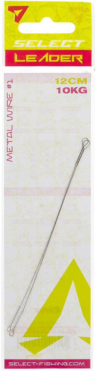 Select Wire Leader No.1/No.2, Small Twist,(2 pcs/pack)
